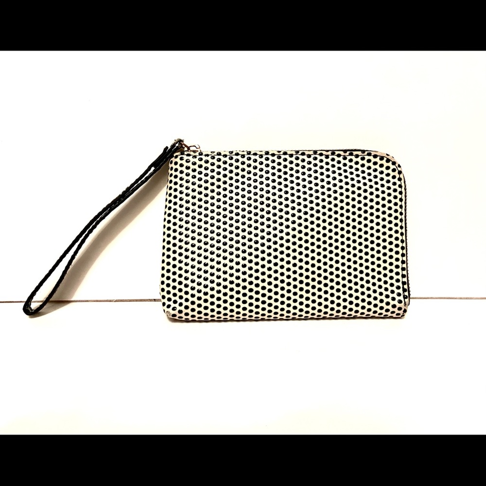 Poverty Flats Wristlet Wallet Polka Dot